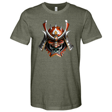 Load image into Gallery viewer, Red Japanese Mask Heathered Tee