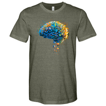 Load image into Gallery viewer, Atoms Brain Heathered Tee