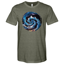 Load image into Gallery viewer, Sunset Waves Heathered Tee