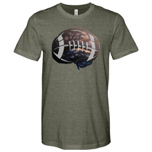 Load image into Gallery viewer, Football Brain 02 Heathered Tee