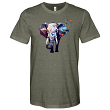 Load image into Gallery viewer, Geometric Elephant Heathered Tee