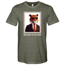 Load image into Gallery viewer, Dressed to the Nine Heathered Tee