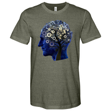 Load image into Gallery viewer, Man Head Tree Min Heathered Tee