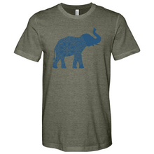 Load image into Gallery viewer, Mandala Elephant Heathered Tee