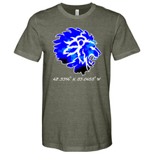 Load image into Gallery viewer, Japanese Blue Lion Heathered Tee