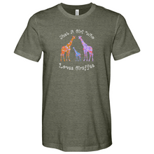 Load image into Gallery viewer, Giraffe Lover Heathered Tee