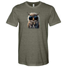 Load image into Gallery viewer, Owl John Lennon Min Heathered Tee