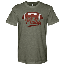 Load image into Gallery viewer, Philly Football Heathered Tee
