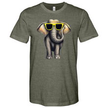 Load image into Gallery viewer, Yellow Elephant Heathered Tee