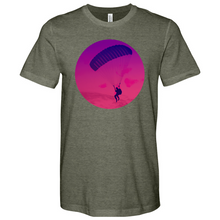 Load image into Gallery viewer, Purple Parachuter Heathered Tee