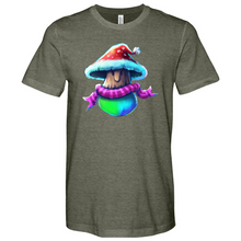 Load image into Gallery viewer, Shroom Santa Heathered Tee