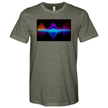 Load image into Gallery viewer, Frequency Red, Orange, Purple 02 Heathered Tee