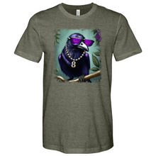 Load image into Gallery viewer, Purple Crow 8 Heathered Tee