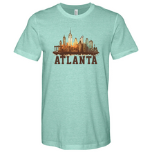Load image into Gallery viewer, Atlanta Skyline City Heathered Tee