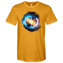 Load image into Gallery viewer, Colliding Atoms 02 Heathered Tee