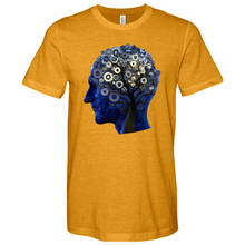Load image into Gallery viewer, Man Head Tree Min Heathered Tee