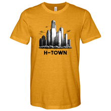 Load image into Gallery viewer, Houston Skyline City Heathered Tee