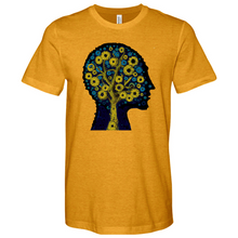 Load image into Gallery viewer, Mecanic Man Head Heathered Tee