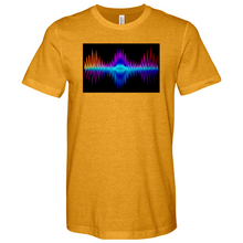 Load image into Gallery viewer, Frequency Red, Orange, Purple 02 Heathered Tee