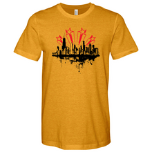 Load image into Gallery viewer, Chicago 4 Star Heathered Tee