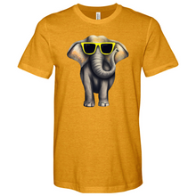 Load image into Gallery viewer, Yellow Elephant Heathered Tee