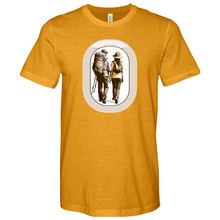 Load image into Gallery viewer, Hiking Couple 3 Heathered Tee