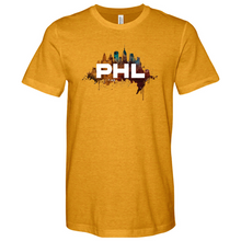 Load image into Gallery viewer, PHL Skyline Splatter Tee