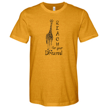 Load image into Gallery viewer, Reach For Your Dreams Heathered Tee