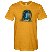 Load image into Gallery viewer, Floating in Space as a Porthole Door Min 01 Heathered Tee