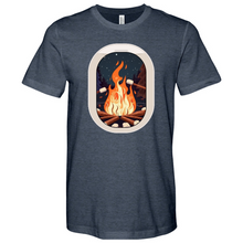 Load image into Gallery viewer, Forest Campfire Heathered Tee