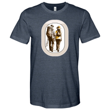 Load image into Gallery viewer, Hiking Couple 3 Heathered Tee