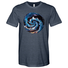 Load image into Gallery viewer, Sunset Waves Heathered Tee