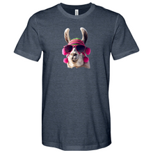 Load image into Gallery viewer, Llama Heathered Tee