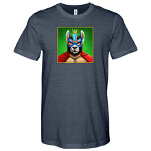 Load image into Gallery viewer, Llama Luchidor Green Heathered Tee