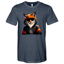 Load image into Gallery viewer, Fox Beard Heathered Tee