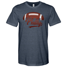 Load image into Gallery viewer, Philly Football Heathered Tee