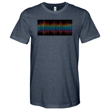 Load image into Gallery viewer, Frequency Spalshes Heathered Tee