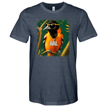 Load image into Gallery viewer, Bal Orange Bird Heathered Tee