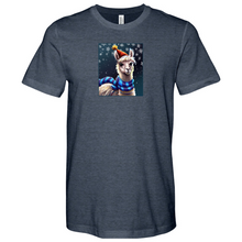 Load image into Gallery viewer, Llama Holiday Heathered Tee
