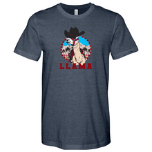 Load image into Gallery viewer, Llama Rancher Heathered Tee