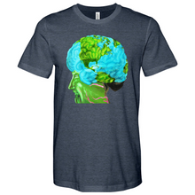Load image into Gallery viewer, Earth Head 02 Heathered Tee