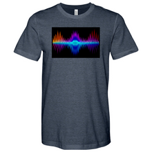 Load image into Gallery viewer, Frequency Red, Orange, Purple 02 Heathered Tee