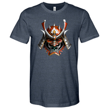 Load image into Gallery viewer, Red Japanese Mask Heathered Tee
