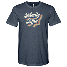 Load image into Gallery viewer, Family Man Heathered Tee