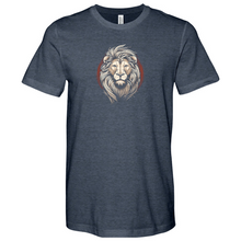 Load image into Gallery viewer, Lion Face Heathered Tee
