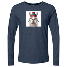 Load image into Gallery viewer, llama Red Long Sleeve