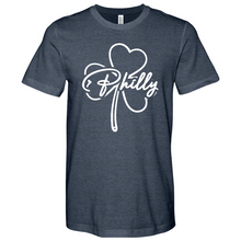 Load image into Gallery viewer, Philly Clover Heathered Tee