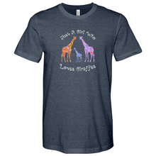 Load image into Gallery viewer, Giraffe Lover Heathered Tee
