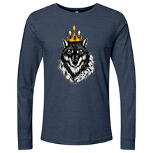 Load image into Gallery viewer, Wolf With Crown Min Long Sleeve