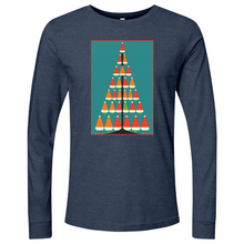 Load image into Gallery viewer, Santa Hat Tree Long Sleeve